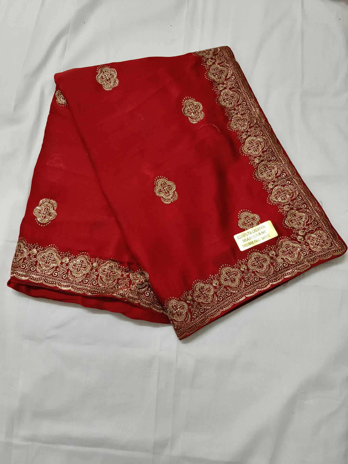 Party wear jorget silk saree (w14)