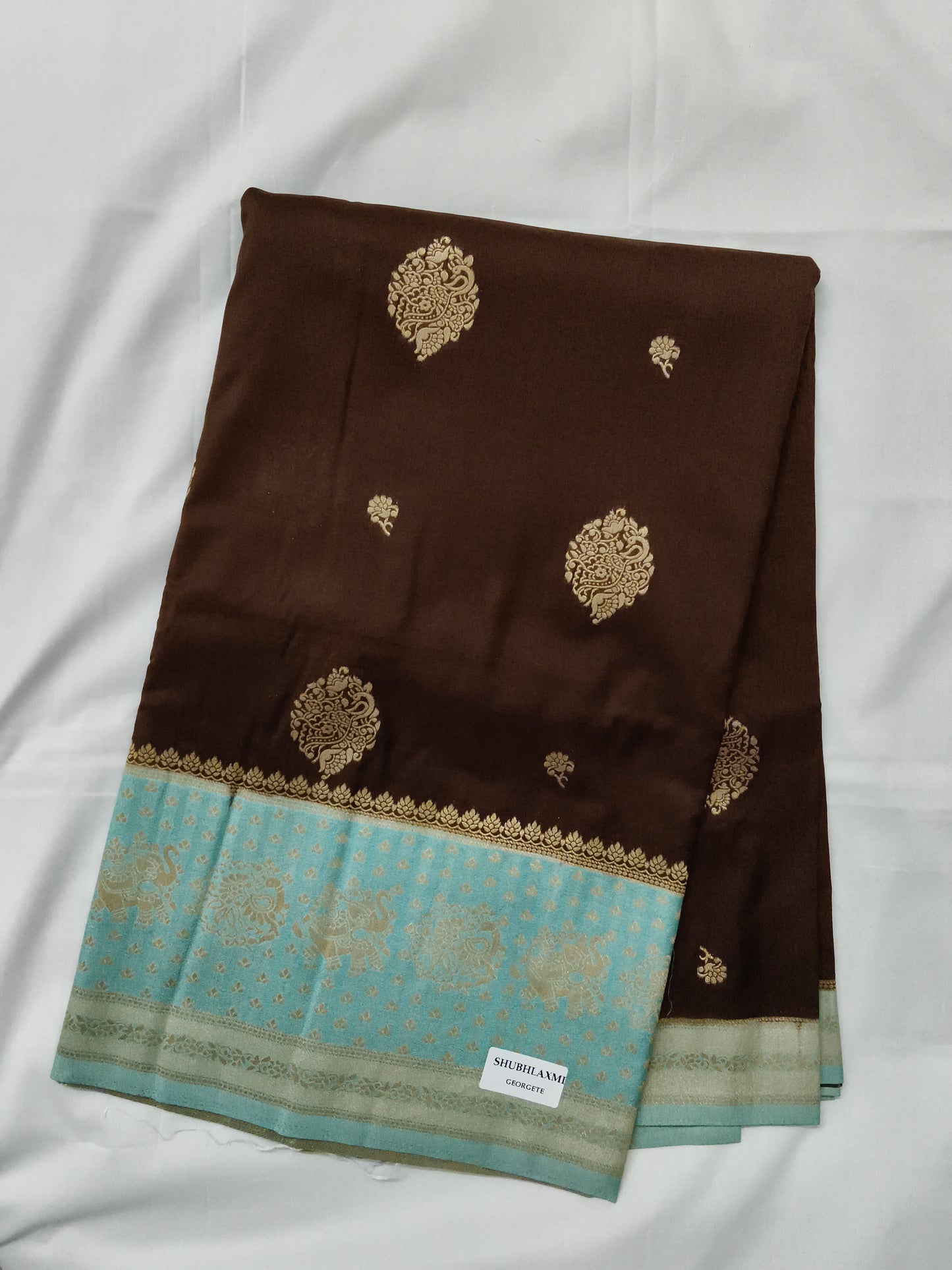 Udaan semi jorget silk saree