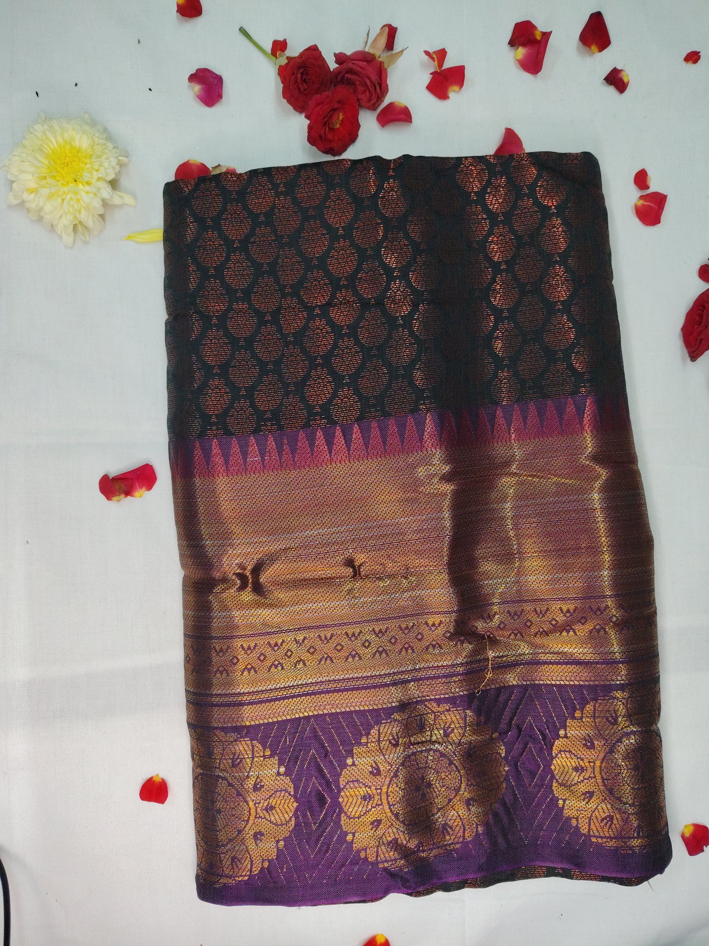 Fancy corn design saree