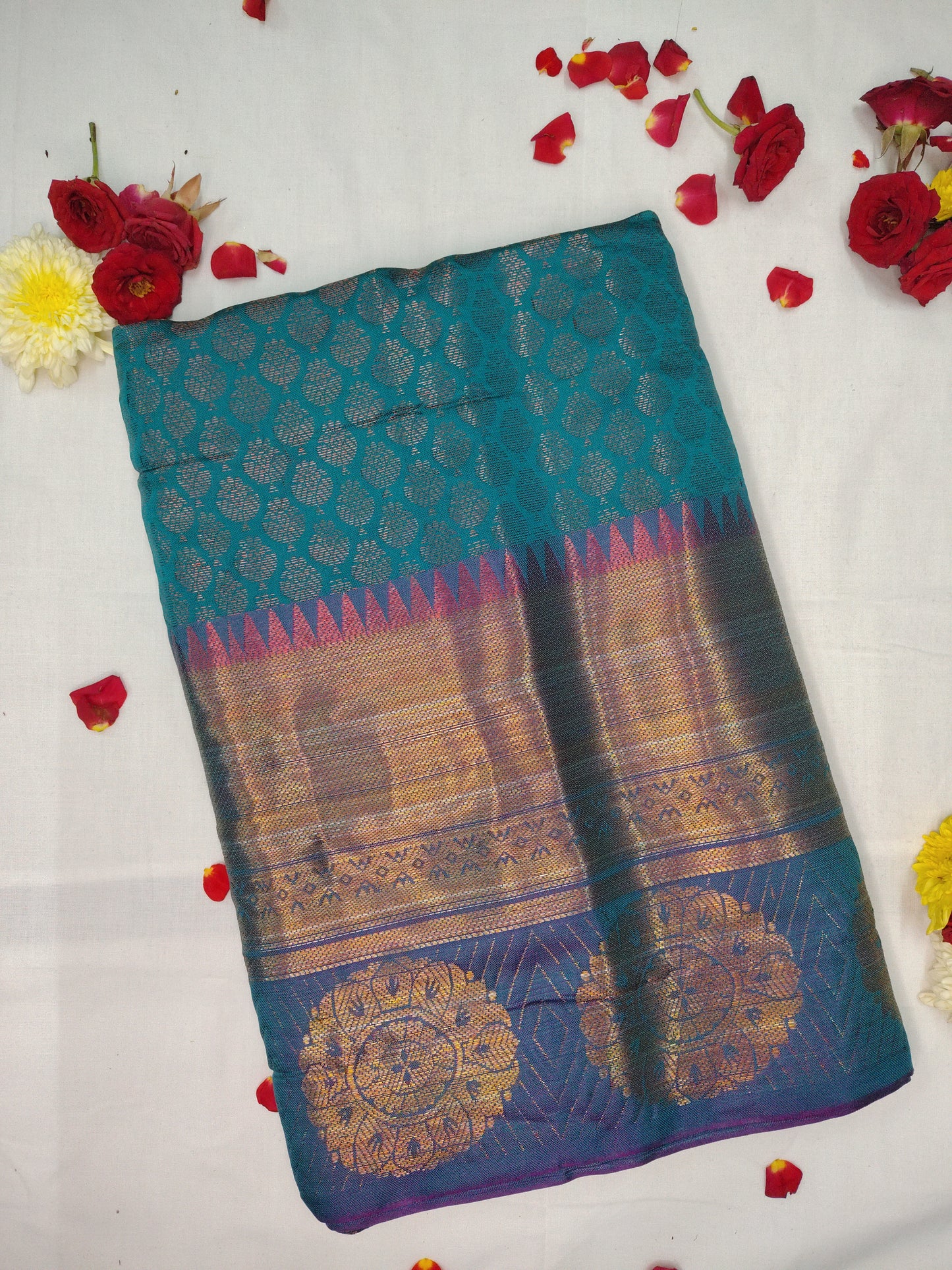 Fancy corn design saree