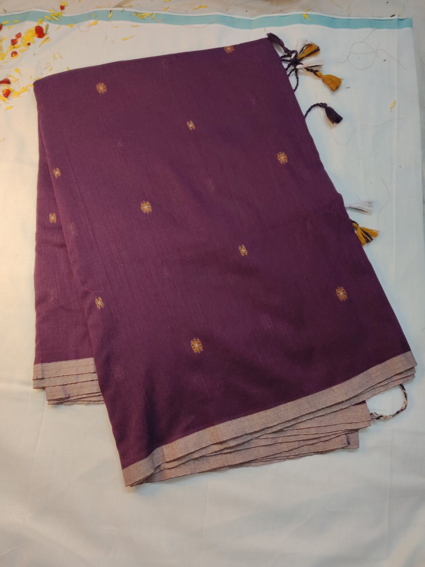 Linen sarees