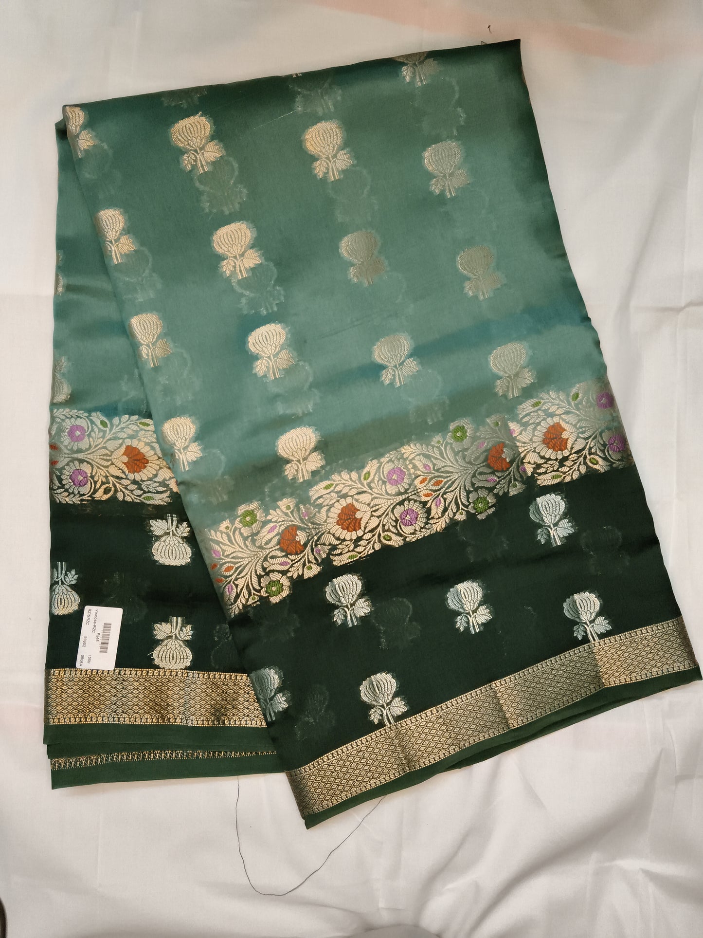 Vantara banaras khatam silk saree