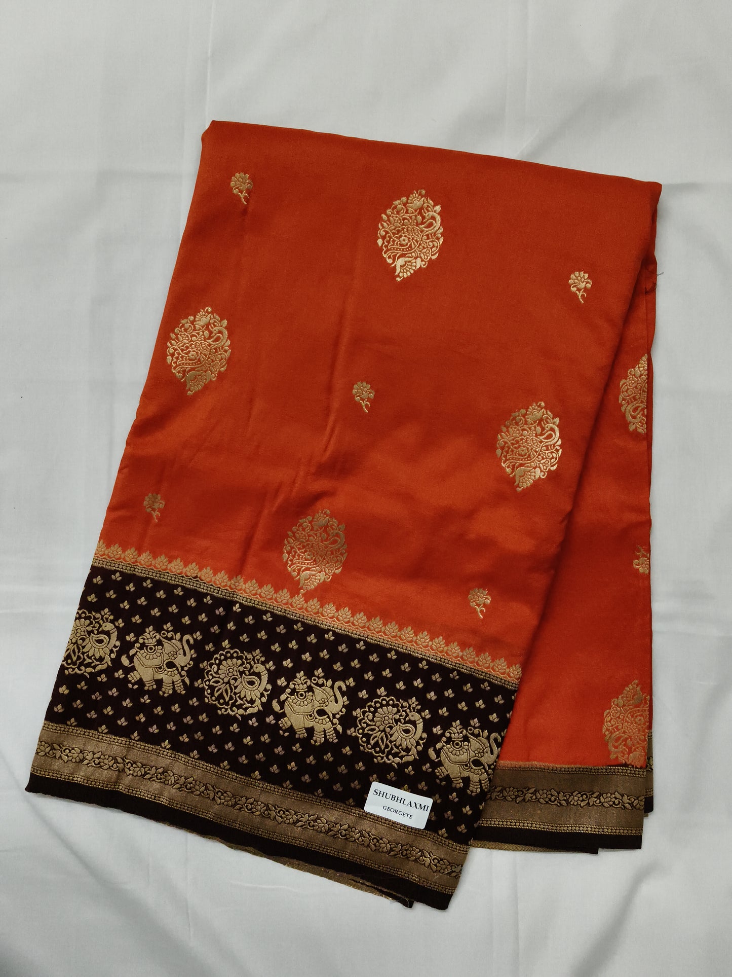Udaan semi jorget silk saree
