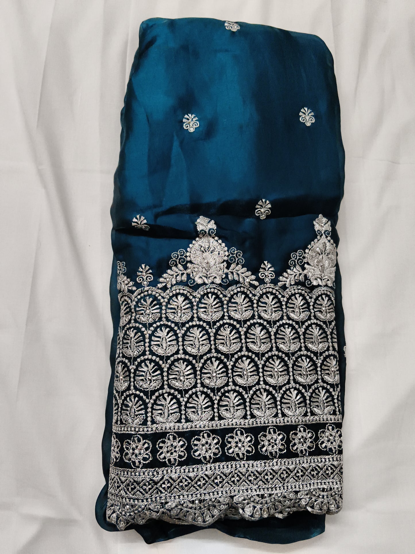 Fancy lehenga with work