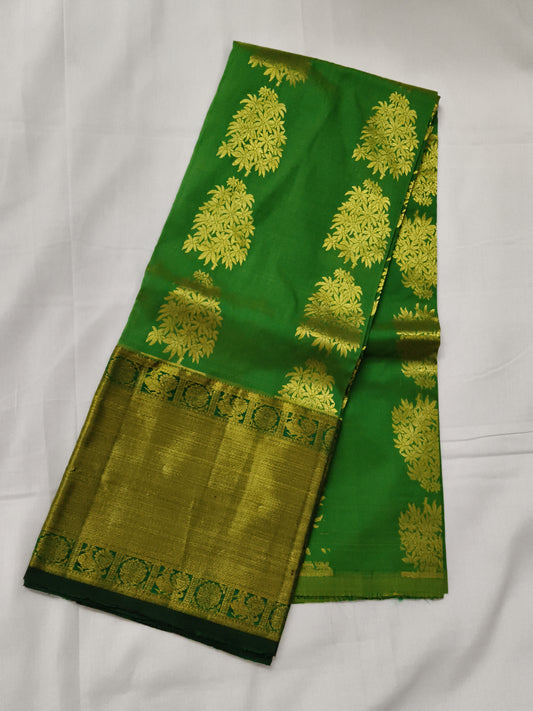 Pattu lehenga with blouse (free size)