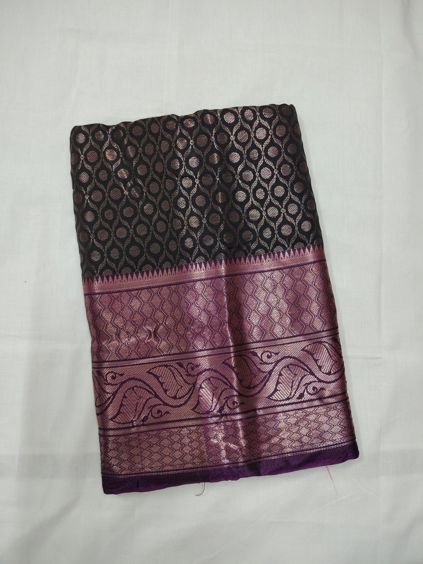 Fancy kanchi curve design saree