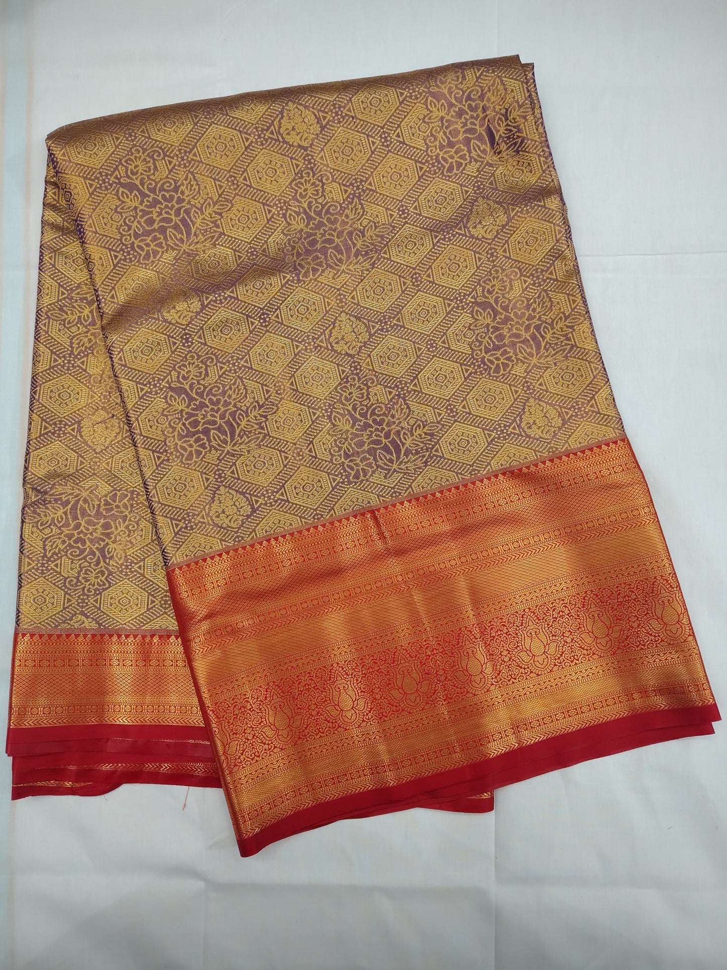 Kanjeevaram semi pattu
