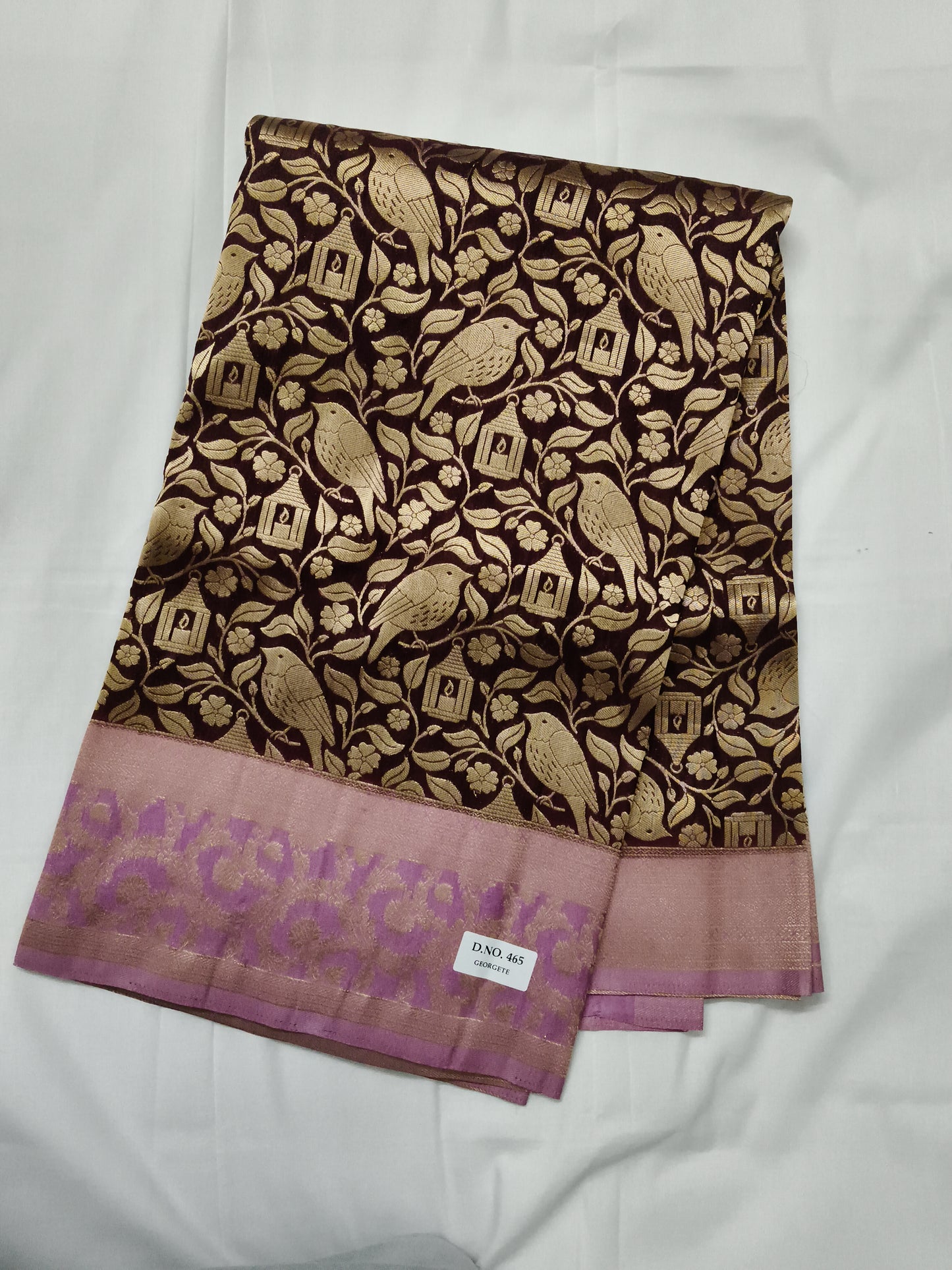Kaddi jorget designer saree