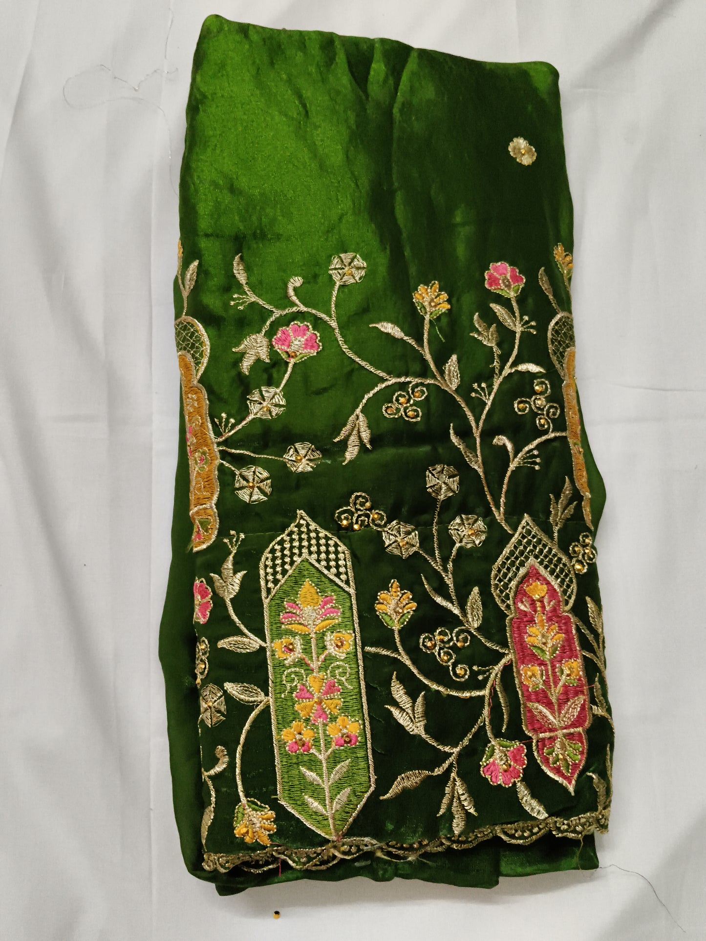 Fancy lehenga with work