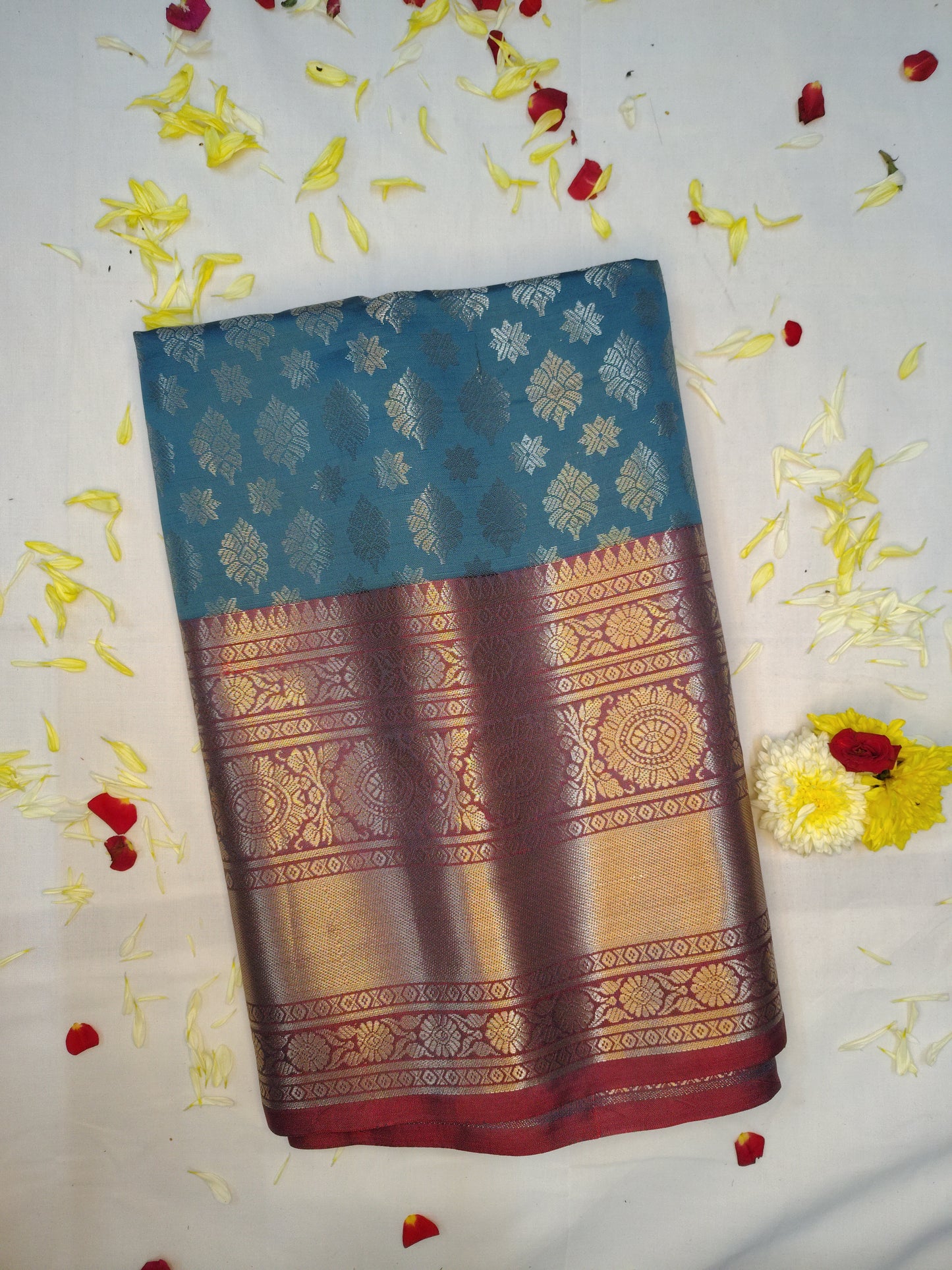 Fancy corn design saree