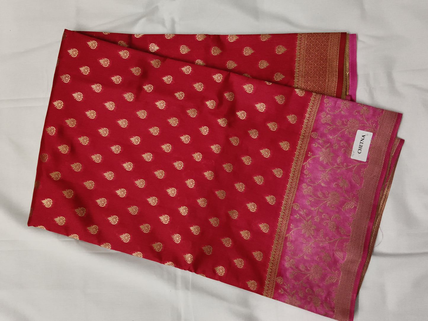 Udaan banaras semi chandari silk