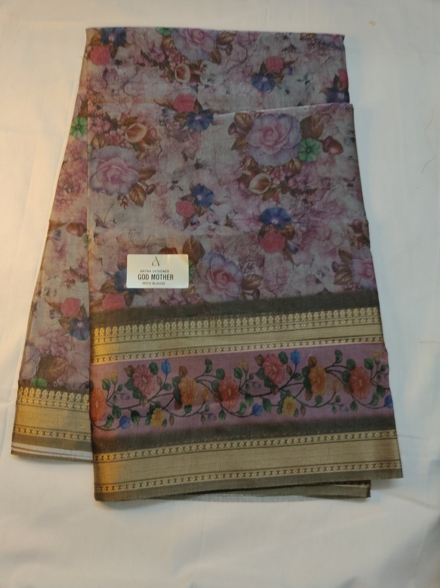 Daily wear god mother saree