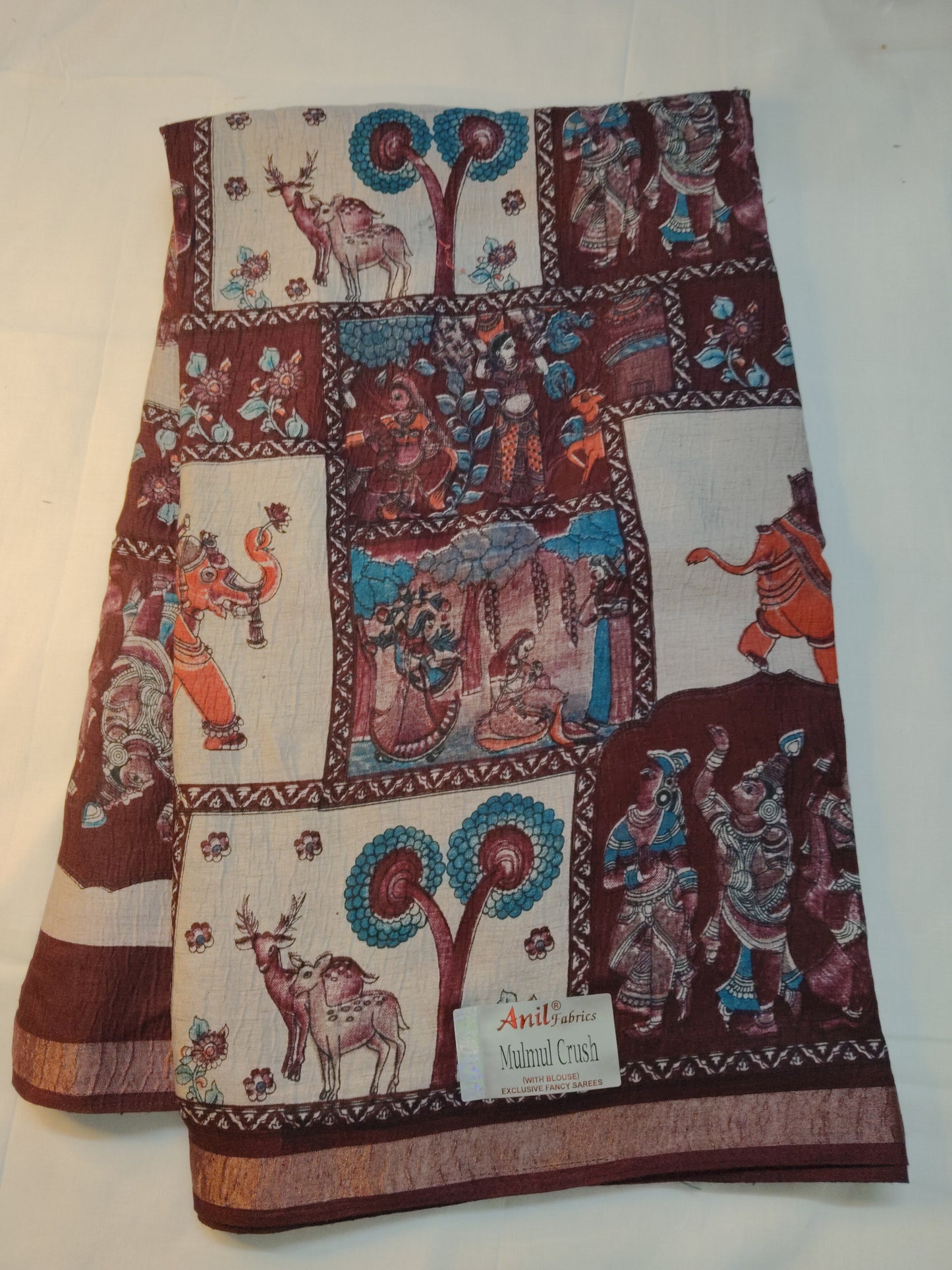 Daily wear crush saree