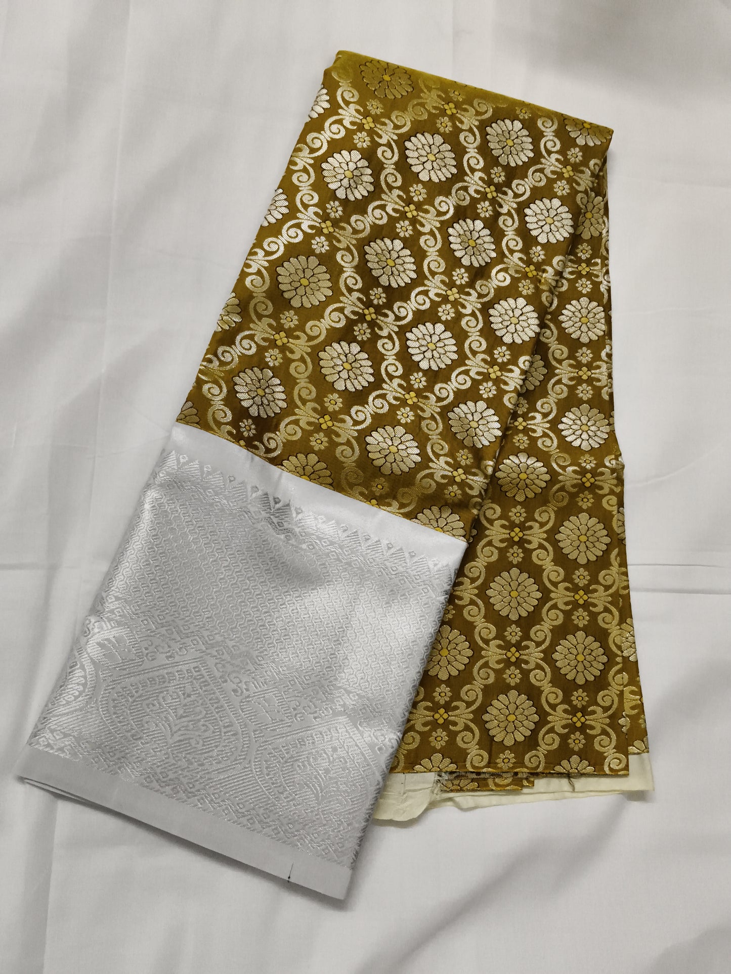 Pattu lehenga with blouse