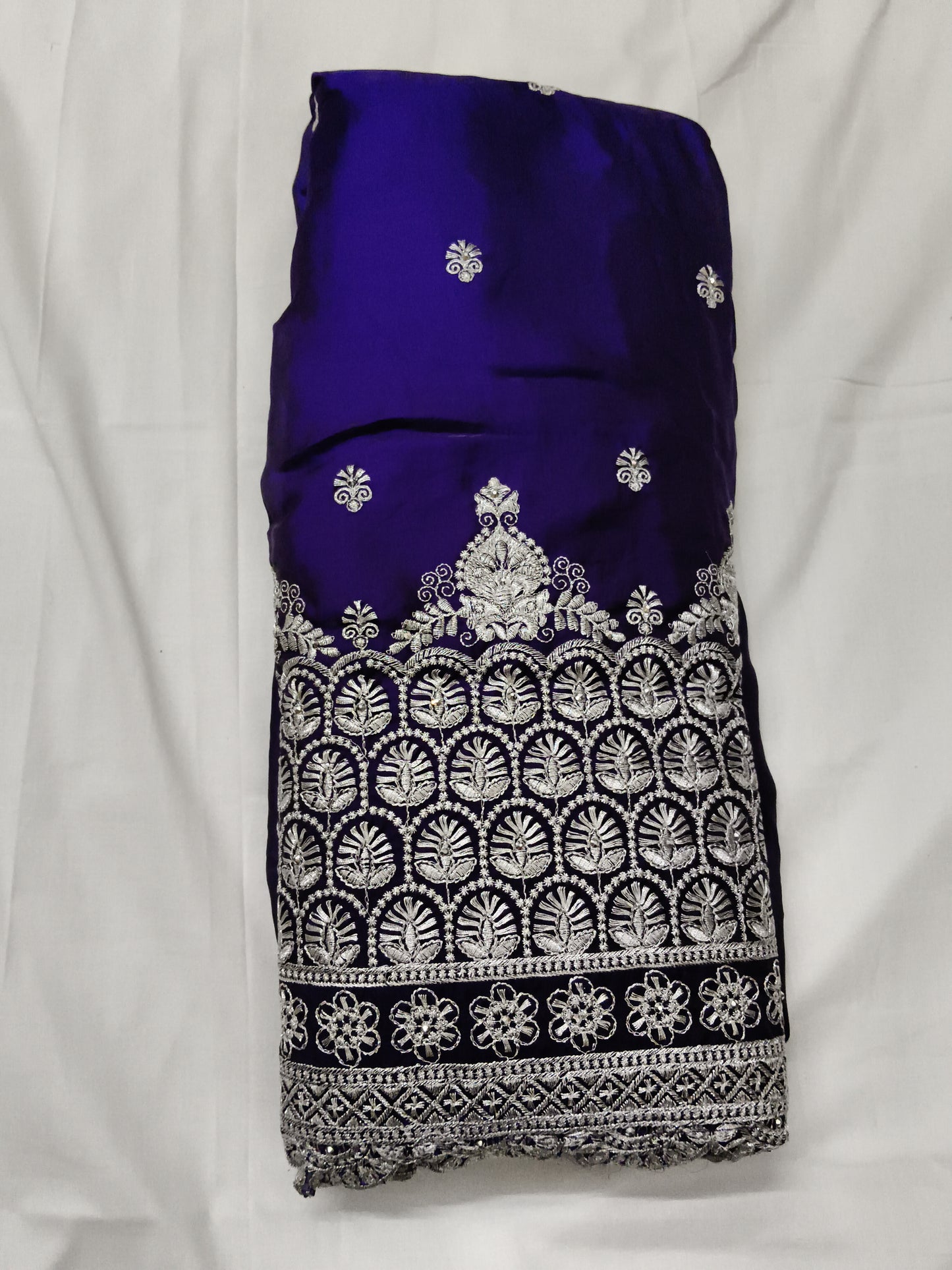 Fancy lehenga with work